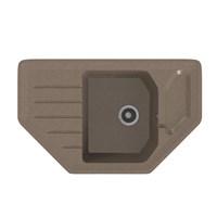 {{photo.Alt || photo.Description || 'Мойка ML-GMS17 СТАНДАРТ угловая с крылом, терракот (307), 780*485*190мм'}}