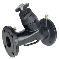 Клапан балансировочный CIM 3739B ручной d125/DN25 фланцевый, с двумя измерительными ниппелями 867080