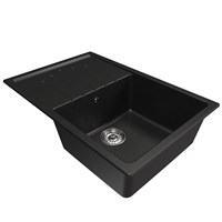 {{photo.Alt || photo.Description || 'Мойка ML-GM19 КОМФОРТ с крылом, ультра-черная (344),  750*500*200мм'}}