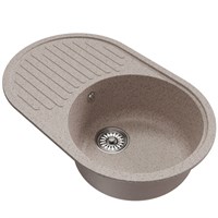 {{photo.Alt || photo.Description || 'Мойка ML-GM16 КОМФОРТ овальная с крылом, песочная (302), 730*460*180мм'}}