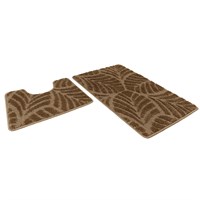 Набор ковриков д/ванной Актив icarpet 50*80+50*40 кофе с молоком (01) 552371