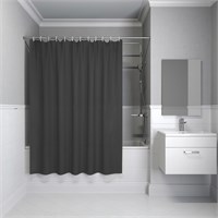 {{photo.Alt || photo.Description || 'Штора для ванной полиэтилен (PE) IDDIS P03PE18i11 180*200 тёмно-серая  c кольцами'}}
