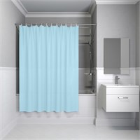 {{photo.Alt || photo.Description || 'Штора для ванной полиэтилен (PE) IDDIS P07PE18i11 180*200 голубая c кольцами'}}