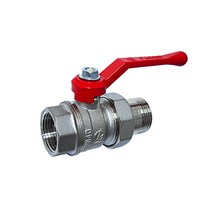 Кран шаровой со сгоном 1'' рукоятка 11б27п1 Стандарт 222 ГАЛЛОП никель PN40 534924