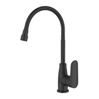 {{photo.Alt || photo.Description || 'Смеситель для кухни 35к Milardo M07BL2FM05 "Meal" выс.гибкий излив, душ насадка, п/гайку ЧЕРНЫЙ мат'}}