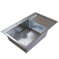 {{photo.Alt || photo.Description || 'Мойка настол.монтаж 78х50 (3,0) лев. вып 3 1/2  MIXLINE PRO с ФАСКОЙ 20см с сифоном (сатин)'}}