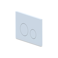 Кнопка инсталляции WP1300 АНИ ПЛАСТ круг БЕЛАЯ 552843