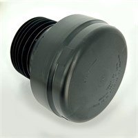 Клапан вентиляционный (аэратор) УФ-стойкий для канализации с подпр. мембраной, выход 110 мм, 40 л/с 870698