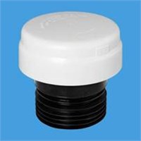 Клапан вентиляционный (аэратор) УФ-стойкий для канализации с подпружиненной мембраной; выход манжета 865005