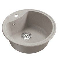 {{photo.Alt || photo.Description || 'Мойкa ML-GM09 КОМФОРТ круглая, серая (310), 510 мм (глуб. чаши 190)'}}