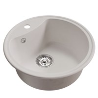 {{photo.Alt || photo.Description || 'Мойкa ML-GM09 КОМФОРТ круглая, ультра-белая  (341), 510 мм (глуб. чаши 190)'}}