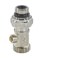 Узел нижнего подключения 1/2x3/4ЕК OGINT прямой раздельный 552979