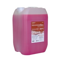 Теплоноситель VRT VR.E.G.20.65 (этиленгликоль, -65 град) 20 кг РОЗОВЫЙ 552779