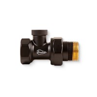 Клапан настроечный прямой 1/2" Arrowhead Black (черный) 887082