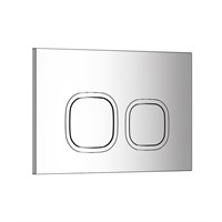 Кнопка смыва WAVE А3 универсальная ХРОМ АБС квадратная 552527