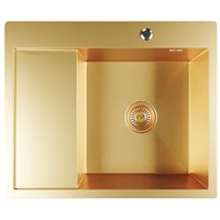 {{photo.Alt || photo.Description || 'Мойка настол.монтаж 60х50 (3,0) прав. вып 3 1/2  MIXLINE PRO 20см с сифоном (золото)'}}