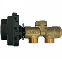 Клапан трехходовой ARDERIA 3/4” с электроприводом, комплект NEW (Датчик ГВС в комплекте) 870403