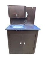 {{photo.Alt || photo.Description || 'Рукомойник "Дуэт 2-х дверный" металл. 500х800 антич.медь (с ЭВН-20л, мойка НЕРЖ.лев/прав, кран мет.)'}}