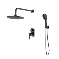 {{photo.Alt || photo.Description || 'Душевая система 35к IDDIS RAYBL02i67 "Ray" лейка "Тропический душ", встраиваемая ЧЕРНЫЙ матовый'}}