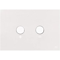 Кнопка для инсталляции OLI BLINK, сталь белый матовый 865467