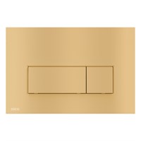 Кнопка смыва Alca M57, пластик, матовое золото 883845