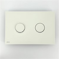 Кнопка смыва Alcaplast Dot.Dot, белый матовый 880808
