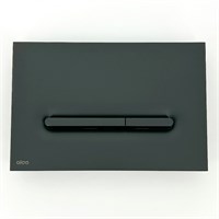 Кнопка смыва Alcaplast Linka, чёрный матовый 871103