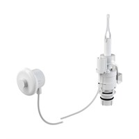 Кнопка смыва Alcaplast пневматическая дистанционная (до 3 м), белая 862813