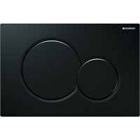Кнопка смыва Geberit Sigma01, черный RAL 9005 868062