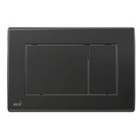 Кнопка смыва M278, пластик, черный матовый 879097