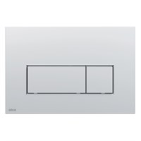 Кнопка смыва M572, пластик, матовый хром 867984