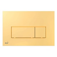 Кнопка смыва M575, пластик, золото глянец 877116