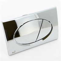 Кнопка смыва M71, пластик, xром 886358