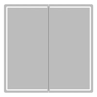 {{photo.Alt || photo.Description || 'Зеркальный шкаф "ВЕКТОР" 800*800 (ШВ) универсальный, бесконтактный сенсор, светодиодная подсветка'}}