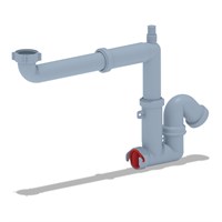 {{photo.Alt || photo.Description || 'Сифон 1 1/2*40 БЕЗ ВЫПУСКА Ani смещенный,с носиком,F5320 АНИ пласт'}}