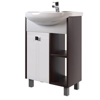 {{photo.Alt || photo.Description || 'Тумба д/ванной "БОСКО-55" белая/венге под раковину Элеганс-55 (Rosa) (ПВХ)'}}