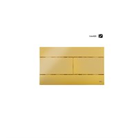 Кнопка смыва OLI SLIM 154962, пластик, золото 858118