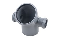 110 отвод угол 45  с выходом 50 левый+правый 541573