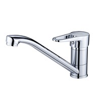 Смеситель для кухни 35к 4L-A045 SOLONE пов. длин. плоский излив L250мм, креп. п/шпильку, хром, цинк 555242