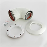 Коаксиальный отвод 90' для котлов ECO NOVA/Classic, диам. 60/100 мм 880927