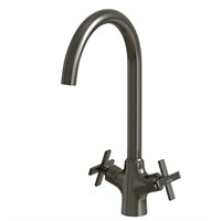 {{photo.Alt || photo.Description || 'Смеситель для кухни 1/2 кер. MIXLINE ML38-032 "Graphite" высокий излив ГРАФИТ'}}