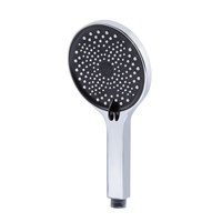 Лейка для душа MIXLINE ML 3009 3 позиции (блистер) ЧЕРНЫЙ/ХРОМ 554374