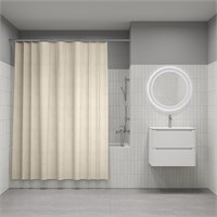{{photo.Alt || photo.Description || 'Штора для ванной полиэстер IDDIS BD02P18i11 180*200 бежевая  c кольцами'}}