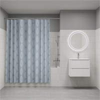 {{photo.Alt || photo.Description || 'Штора для ванной полиэстер IDDIS BD05P18i11 180*200 серая c кольцами'}}