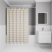 {{photo.Alt || photo.Description || 'Штора для ванной полиэстер IDDIS BR03P18i11 180*200 бежевая c кольцами'}}