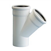 110 тройник на 110 угол 45  БЕСШУМН. ПП ПОЛИТЭК 536611