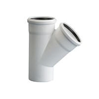 50 тройник на 50 угол 45 БЕСШУМН. ПП ПОЛИТЭК 536614