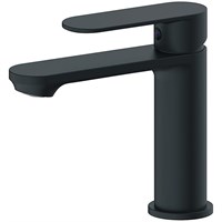 Смеситель для раковины 35к HB10590-7 HAIBA б/отв п/шпильку ЧЕРНЫЙ 546947