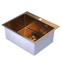 {{photo.Alt || photo.Description || 'Мойка настол.монтаж 60х50 (3,0) вып 3 1/2  MIXLINE PRO 22см с сифоном (бронза)'}}