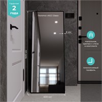 {{photo.Alt || photo.Description || 'Зеркало MIXLINE "Графика" 600*1500 (ШВ) напольное, алюминиевый профиль ЧЕРНЫЙ'}}